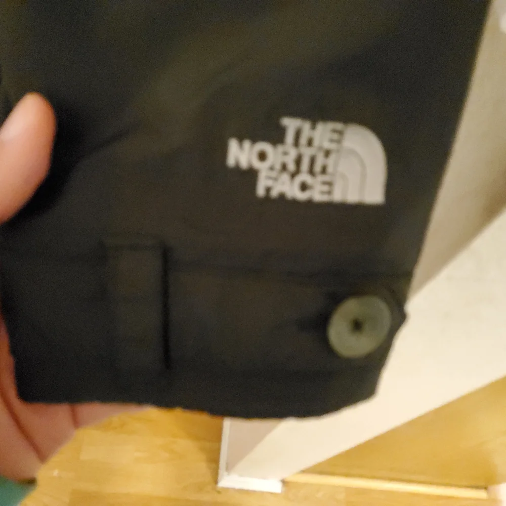 The North Face Black Double-Breasted Jacket Size 12/14 EUC